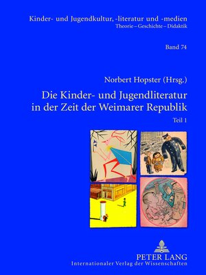 cover image of Die Kinder- und Jugendliteratur in der Zeit der Weimarer Republik
